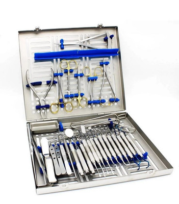 Periodontal Instruments Kit Dental Implants Surgical Orthodontics 33 PCS