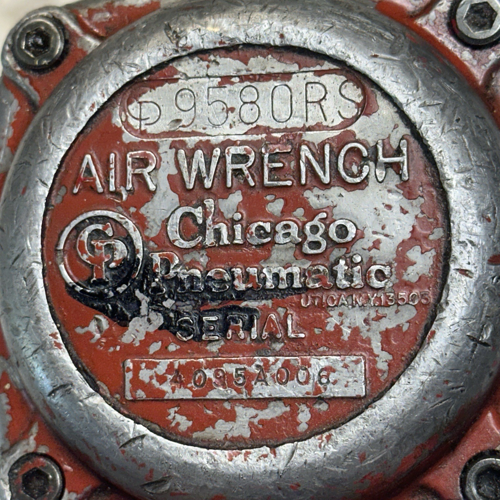 USED Working Chicago Pneumatic CP9580RS Impact Wrench 1 inch Heavy Duty 9580