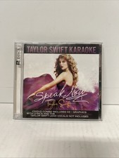 Taylor Swift Speak Now Karaoke Edition CD DVD Preowned Rare 2010 Release