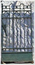 Garten Pforte Schmiedeeisen Restaurierungsobjekt um 1920 Weimar