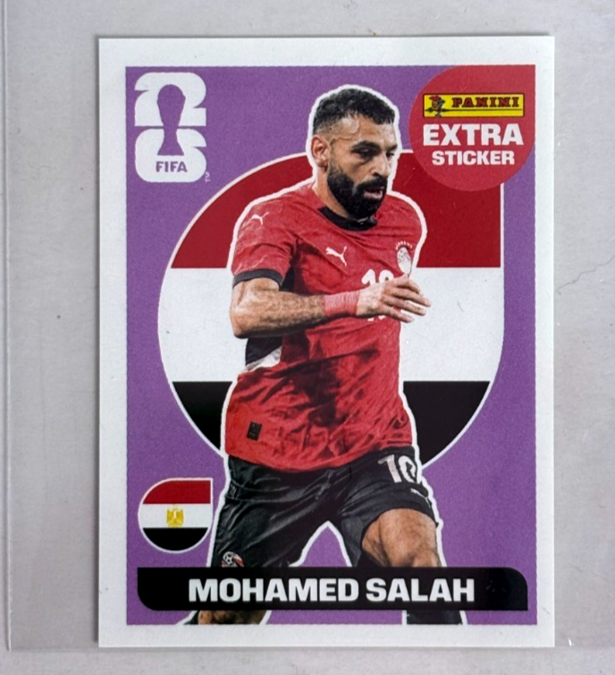 2026 FIFA WC USA 2026 Panini #11 MOHAMED SALAH Egypt STICKER EXTRA