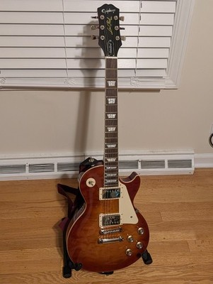 Epiphone Les Paul Standard '60s Quilt Top - Dark Honey + HSC
