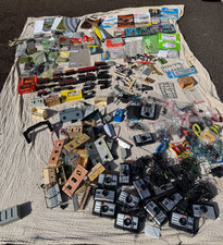 Job Lot OO Gauge Model Railway Bits Inc Scenery Controllers Buildings Trucks & M