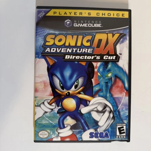 Sonic Adventure DX: Director's Cut Player's Choice (Nintendo GameCube) No Manual