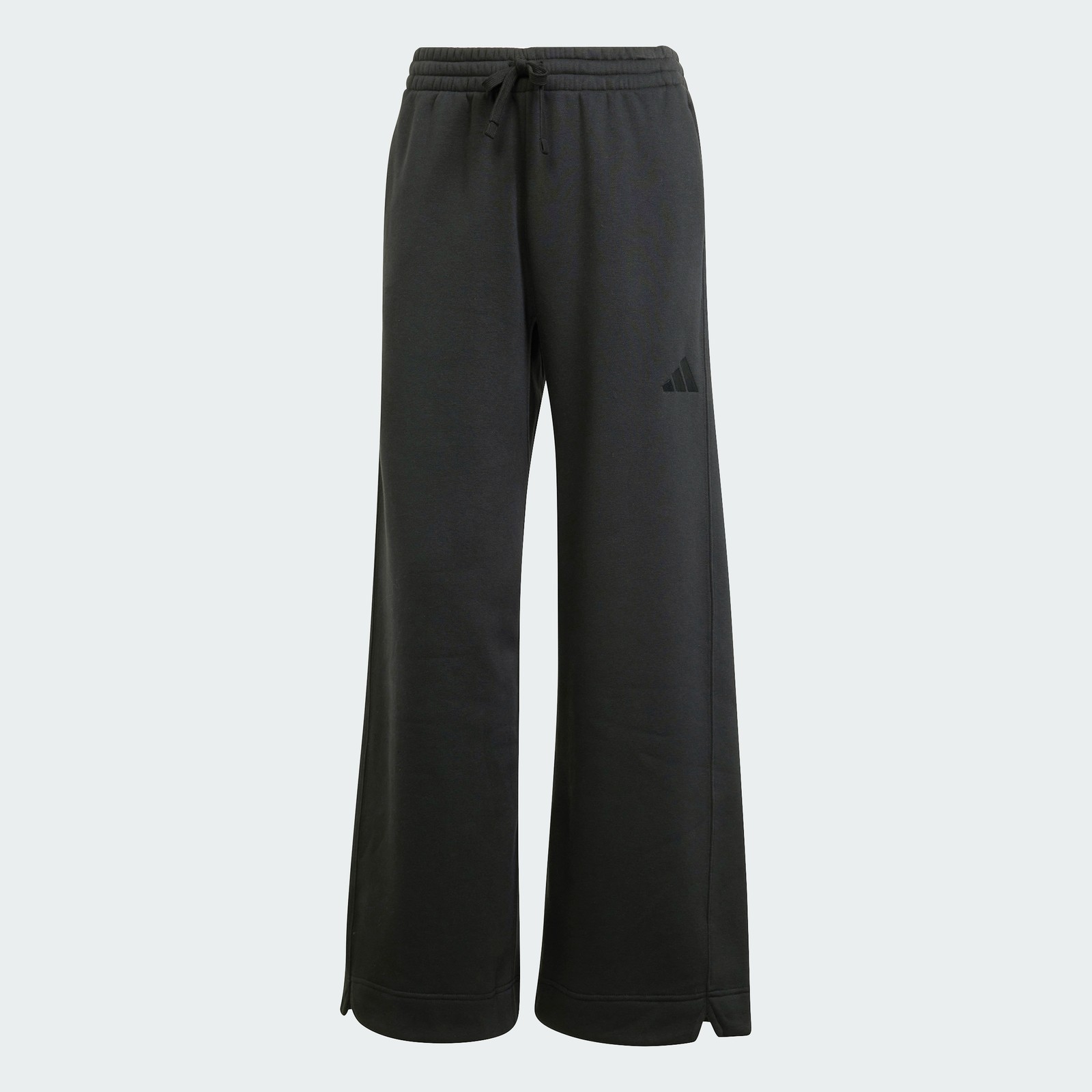 adidas women ALL SZN Fleece Loose Wide-Leg Pants