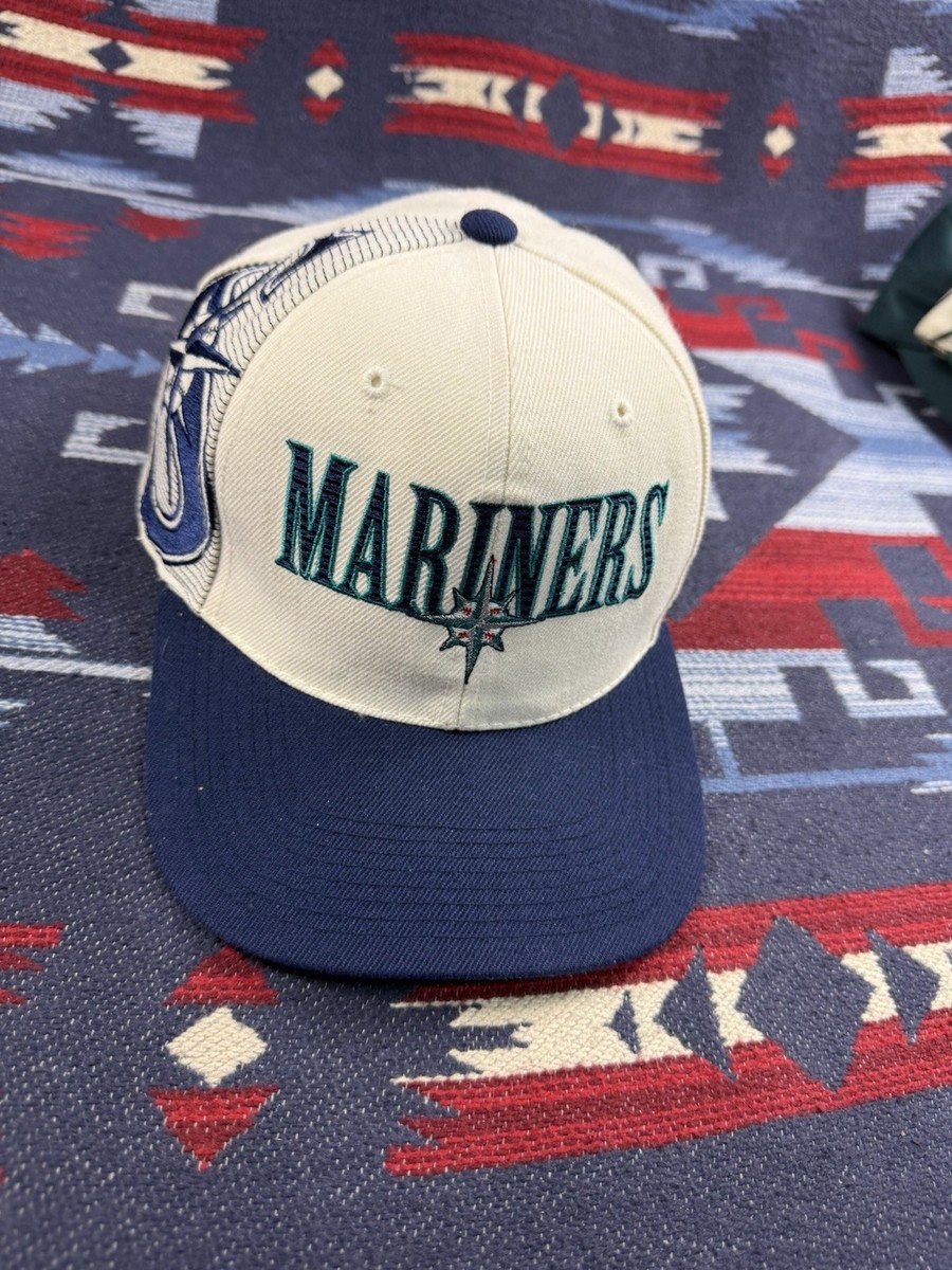 Vintage 90's Sport Specialties MLB Seattle Mariners Laser SnapBack