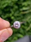 18ct gold diamond 1ct solitaire engagement ring 2.6 grams