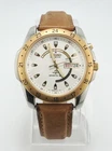 Vintage Seiko Kinetic Men’s Watch With Leather Band 5M43-0A29 - New Capacitor!