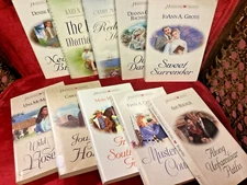 Heartsong Presents Book Lot 10 VERY NICE SHAPE Great Southland Gold Wild Irish