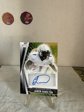 2022 SAGE Football JAWON HAMILTON Autographs Auto Rookie Black Eastern Mich A-JH