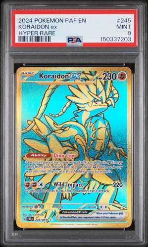 Koraidon ex graded PSA 9 for sale on eBay