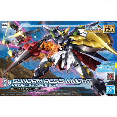 Bandai Spirits Build Divers Re:Rise Gundam Aegis Knight HG 1/144 Model Kit USA
