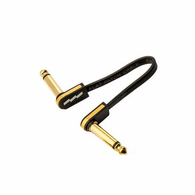 EBS PG-10 Premium Gold Flach Patch Klinkenkabel (10cm)