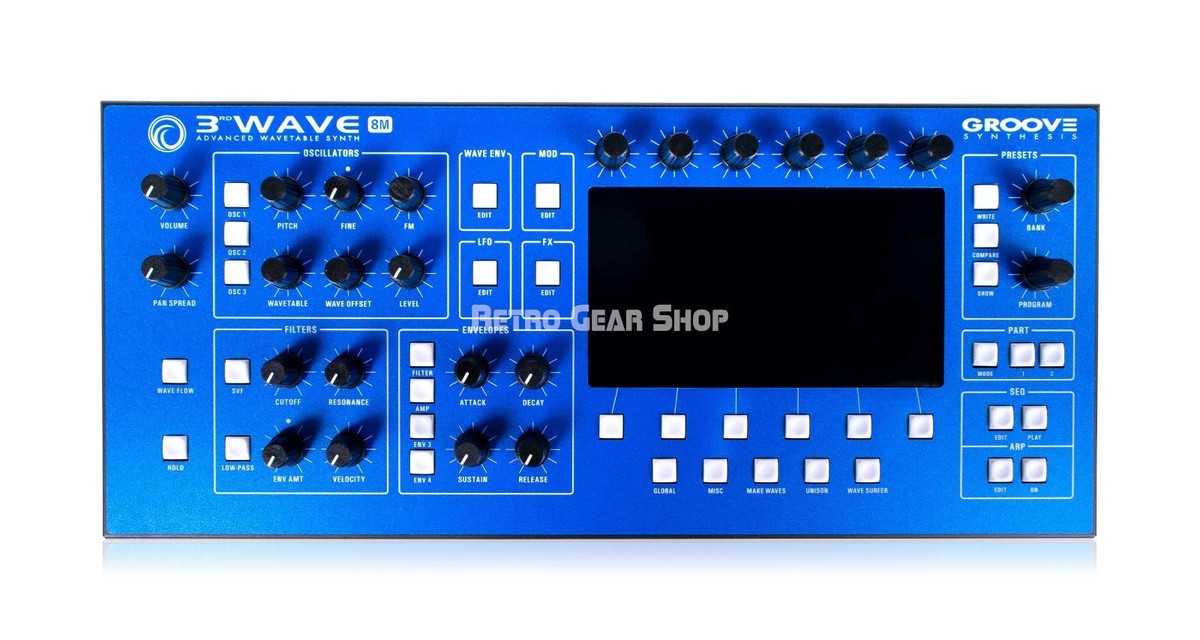 Groove Synthesis The 3rd Wave 8M Desktop Synthesizer Synth | eBay