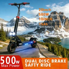 20mph Cruiser Scooter: 40km Range, 10" Tires – Smooth Rides for Daily Commuting