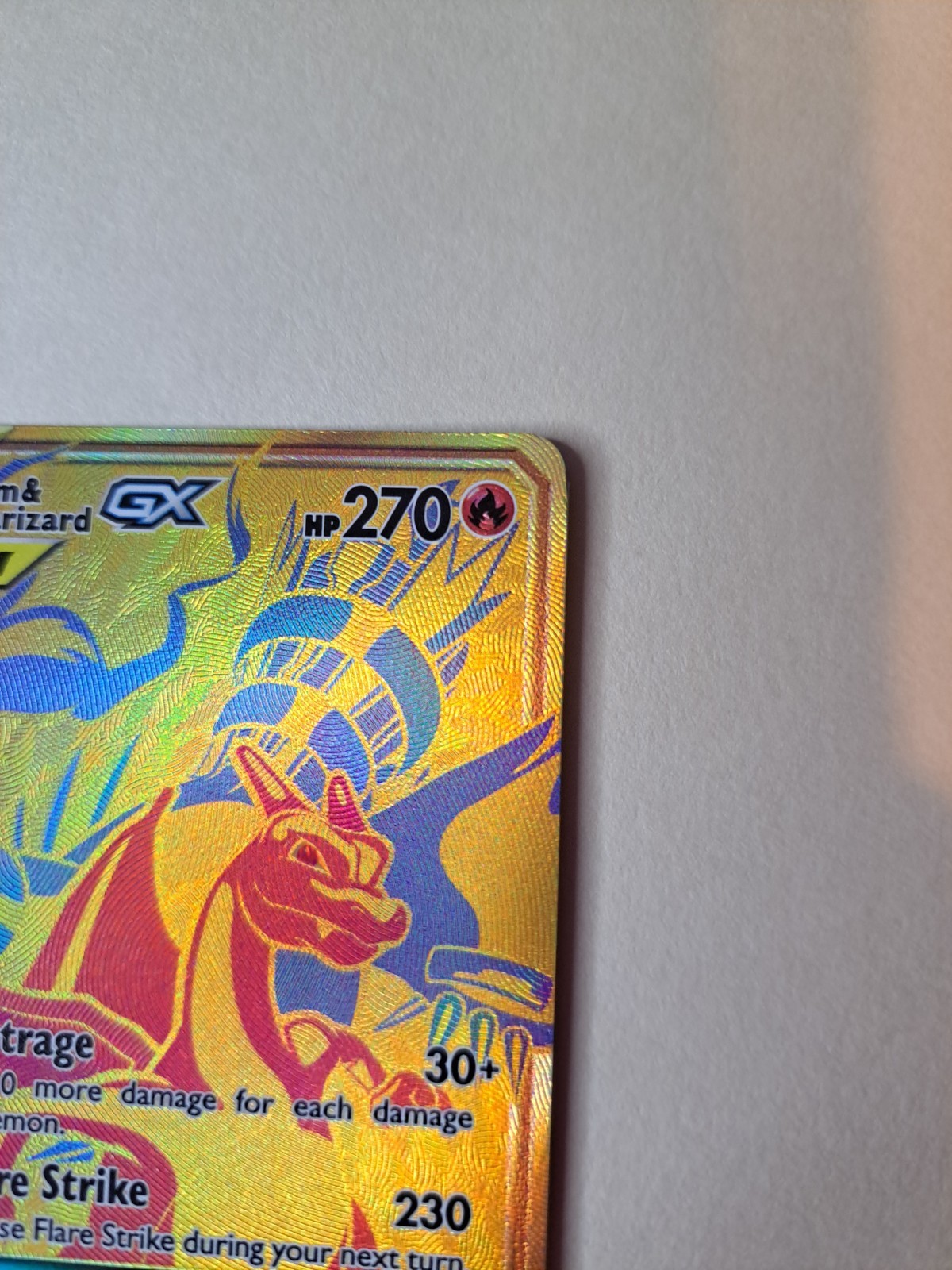Pokémon TCG Reshiram & Charizard GX SM247 view 4