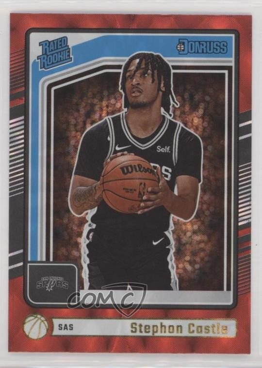 2024-25 Panini Donruss Rated International Stephon Castle #244 Rookie RC 1ha9