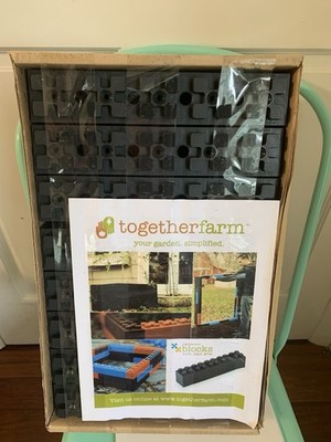 Hard to Find Together Farm Modular Gardening Blocks-Set of 24