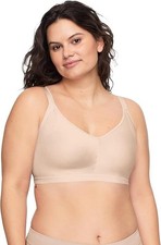Warner's E3615 Seamless Stretch Wireless Lightly Lined Comfort Bra XL