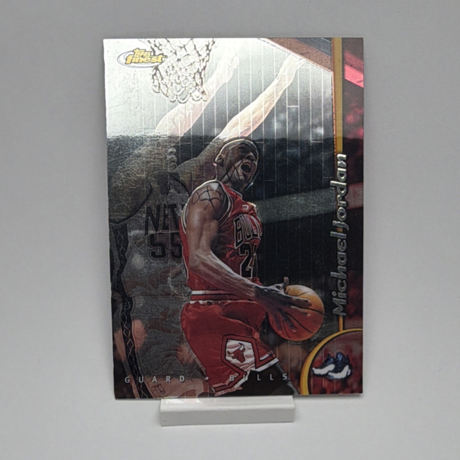 Topps 1998-99 Finest Michael Jordan #81 Chicago Bulls Basketball Card
