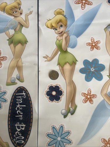 Disney Tinkerbell Fee Pixie Blumen Believe Sandylion Sticker Lot Vintage selten - Bild 4 von 8