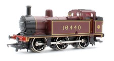 HORNBY 'OO' GAUGE R301 LMS MAROON 0-6-0T CLASS 3F JINTY #16440 STEAM LOCOMOTIVE