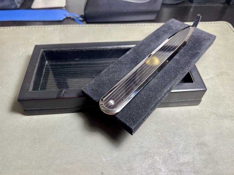 Montblanc Meisterstück   Letter Opener and Single/Double Pen Tray- Made In Italy