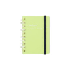 Delfonics Rollbahn Spiral Clear Notebooks: 3 in. x 4 in. Green 