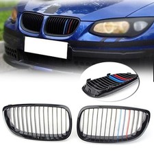 K�hlergrill Grille vorne mittig schwarz f�r BMW E92 E93 328i 335i 3er 2007-10