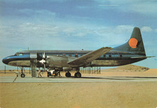 Postcard Airline Air Namibia Convair 580 ZS-KEI AP1.