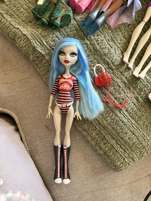 #ad Monster High Ghoulia Yelps First Wave BLACK ELASTICS C $110.00