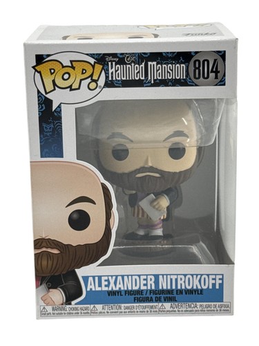 Funko Vinyl Figure Pop Disney Haunted Mansion Alexander Nitrokoff Inch Red 3.75