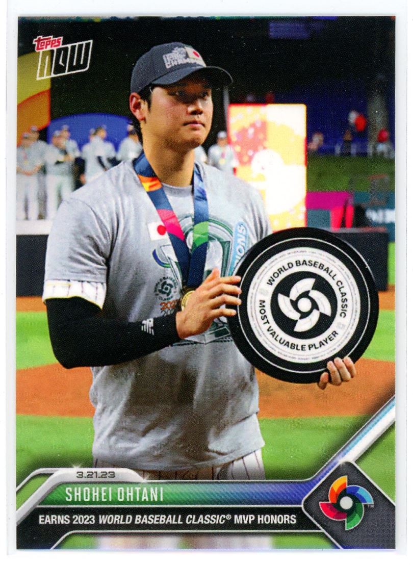 2023 Topps Now World Baseball Classic Shohei Ohtani Japan #WBC-73