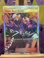 Pokémon TCG Team Skull Grunt 149/149 Ultra Rare Trainer Sun Moon Base Set