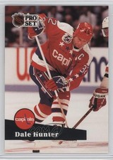 1991-92 Pro Set Dale Hunter #506 0b3