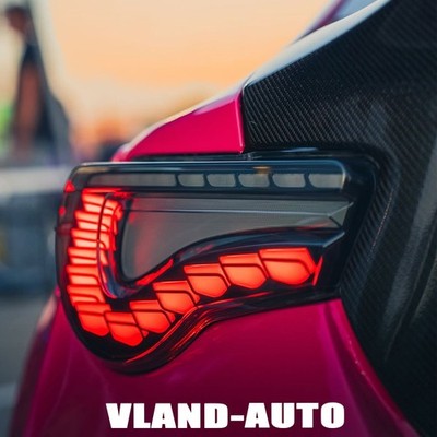LED 3D Tail Lights Sequential Turn For Toyota 86 2012-20 Subaru BRZ & Scion FR-S
