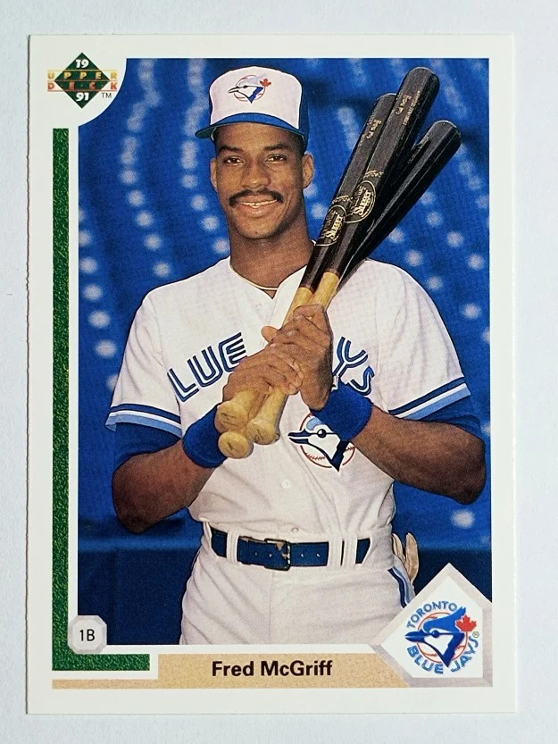 Fred McGriff #565 Baseball Cards 1991 Upper Deck trading card — raw and PSA graded price guide