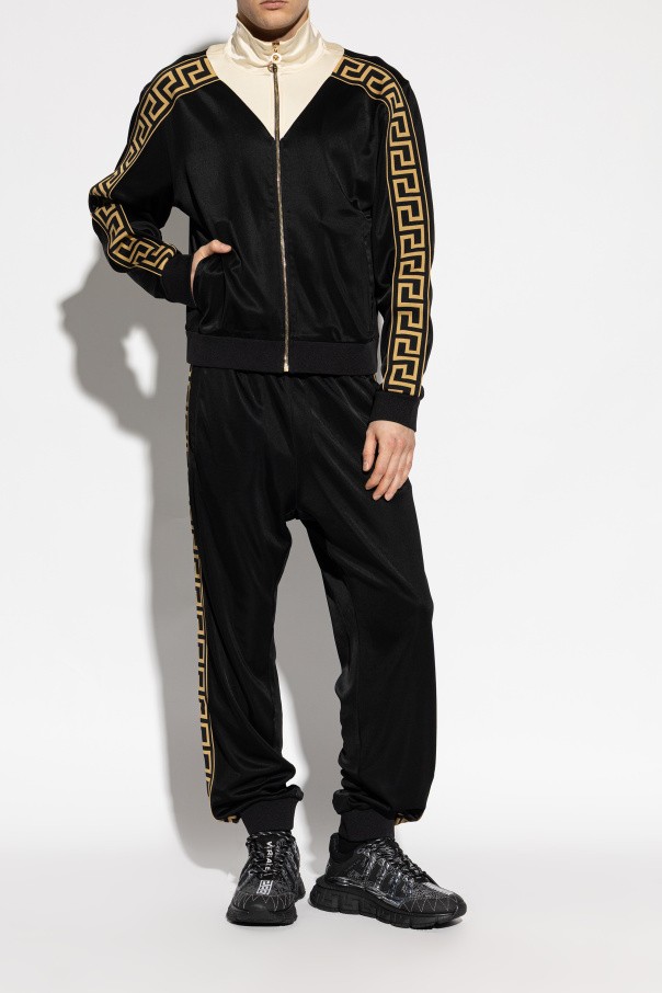 Versace - Men - "Trigreca" sports shoes - Black thumbnail 3