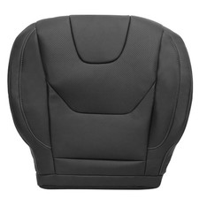 Black Passenger Leather Seat Cover For Ford Fusion Edge Titanium 2013-2017