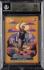 2024-25 PANINI INSTANT ROYALTY WNBA ONE & ONE DOWNTOWN #12 ANGEL REESE RC BGS 10