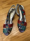 Margaret Jerrold  Ethnic Strappy Leather Women’s Shoes Size 9 — photo 1