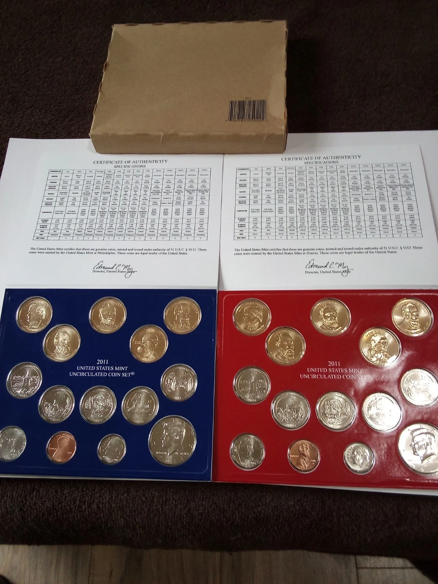 Uncirculated 2011 US Coin Mint Sets for sale | eBay