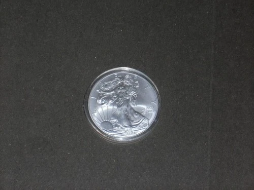 2008 American Silver Eagle 1 oz .999 Fine Silver Dollar in Case Uncirculated
