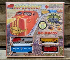Bachmann, Superchief, Ho Scale, Electric Train Set, In Box
