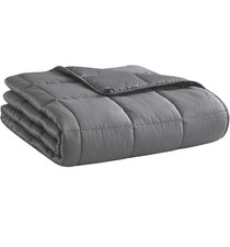 Dark Grey Weighted Blanket 60x80 20Ibs Soft, Breathable  Hypoallergenic