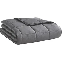 Dark Grey Weighted Blanket 60x80 20Ibs Soft, Breathable & Hypoallergenic