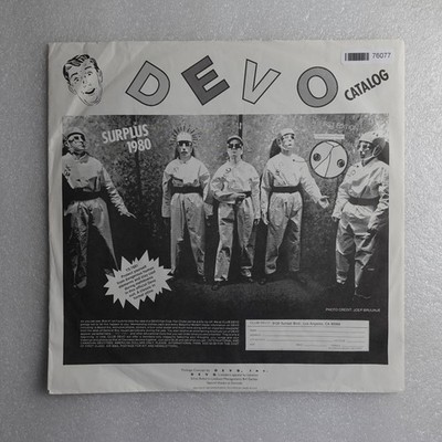 Devo Freedom Of Choice LP Vinyl Album Record Electronic Rock