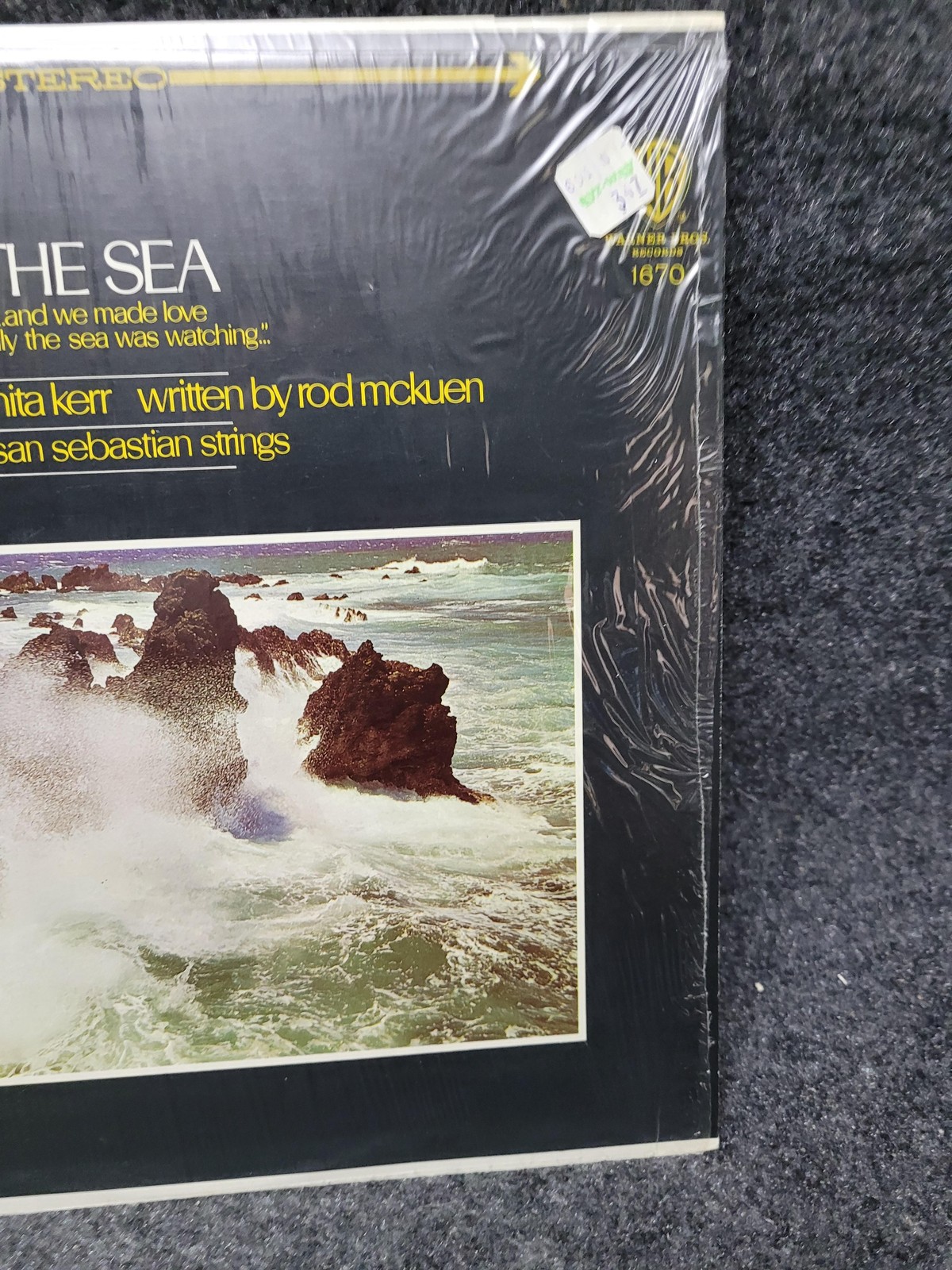 Vintage Vinyl The Sea San Sebastian Strings Anita Kerr Rod McKuen Warner 1967