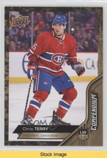 2016-17 Upper Deck Compendium Gold Chris Terry #721 READ 1hh