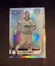 2025 Topps Chrome MLS Idan Toklomati RC Pearl Refractor /30 Charlotte FC